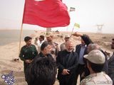 حضور در نقطه صفر مرزي، شلمچه، ۲۸ فروردين ۱۳۹۰