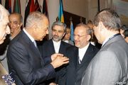 اجلاس پانزدهم جنبش عدم تعهد، گفتگو با ابوالغیط وزیر خارجه مصر و فیصل مقداد قائم مقام وزیر خارجه سوریه، 22 تیر 1388