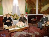 عبدالعزیز بوتفلیقه، رئیس جمهوری الجزایر،
کاخ ریاست جمهوری، الجزيره، 12 خرداد 1386