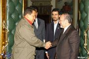 هوگو چاوز رئیس جمهور ونزوئلا، کاراکاس، کاخ ریاست جمهوری، 31 فروردین 1386